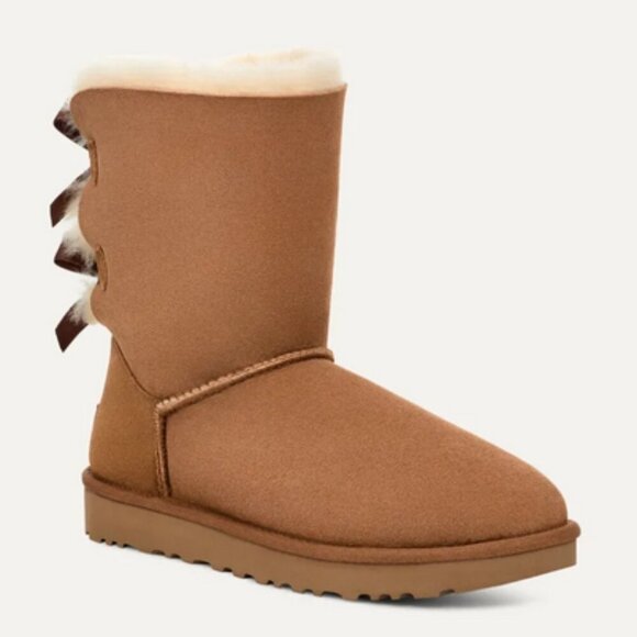 UGG Women's Bailey Bow II Classic Boots - Picture 2 of 8